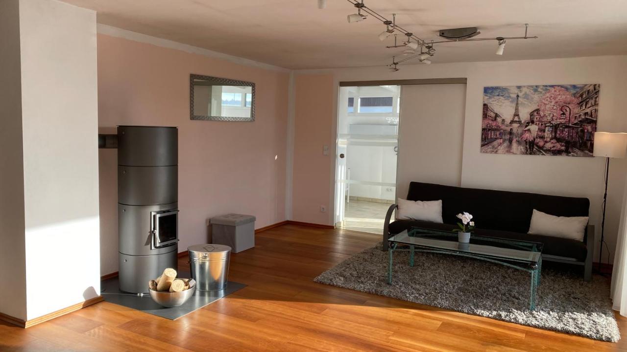 Fewo Luxus Wohnung Im Eigenen Ferienhaus, 120 Qm, Naehe Regensburg Mit Balkon, Terrasse & Garten, Gute Zuganbindung Laaber Luaran gambar