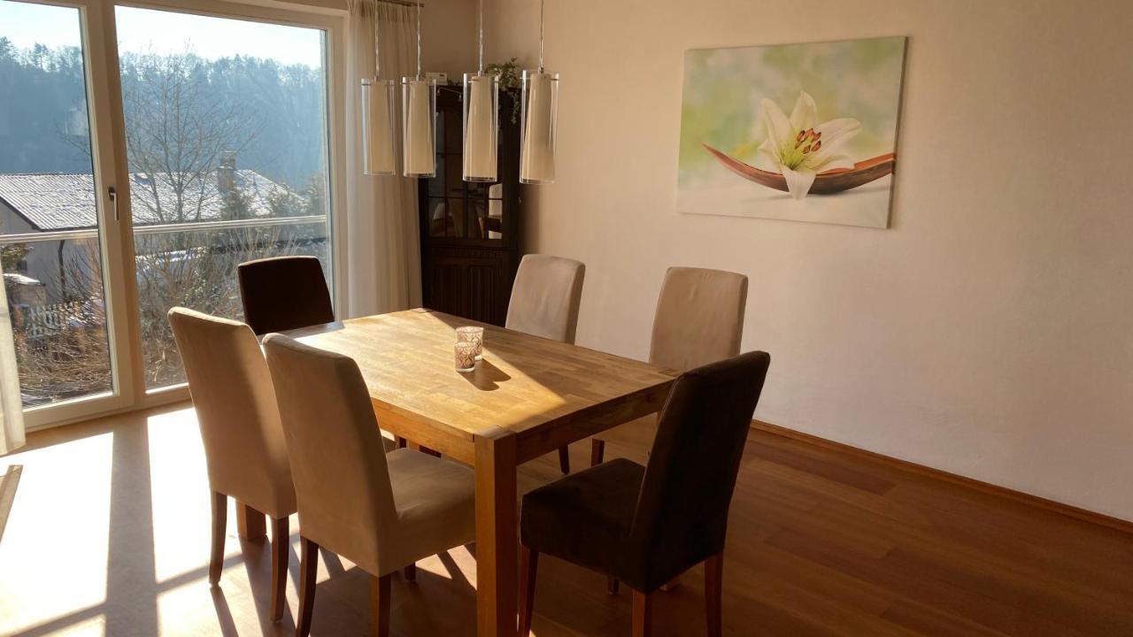 Fewo Luxus Wohnung Im Eigenen Ferienhaus, 120 Qm, Naehe Regensburg Mit Balkon, Terrasse & Garten, Gute Zuganbindung Laaber Luaran gambar